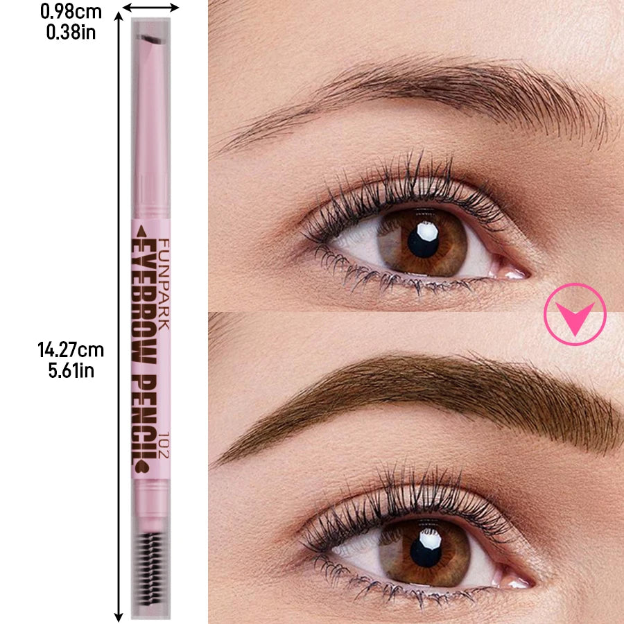 Arleno 2-in-1 Eyebrow Pen – Waterproof Precision for Defined Brows All Day